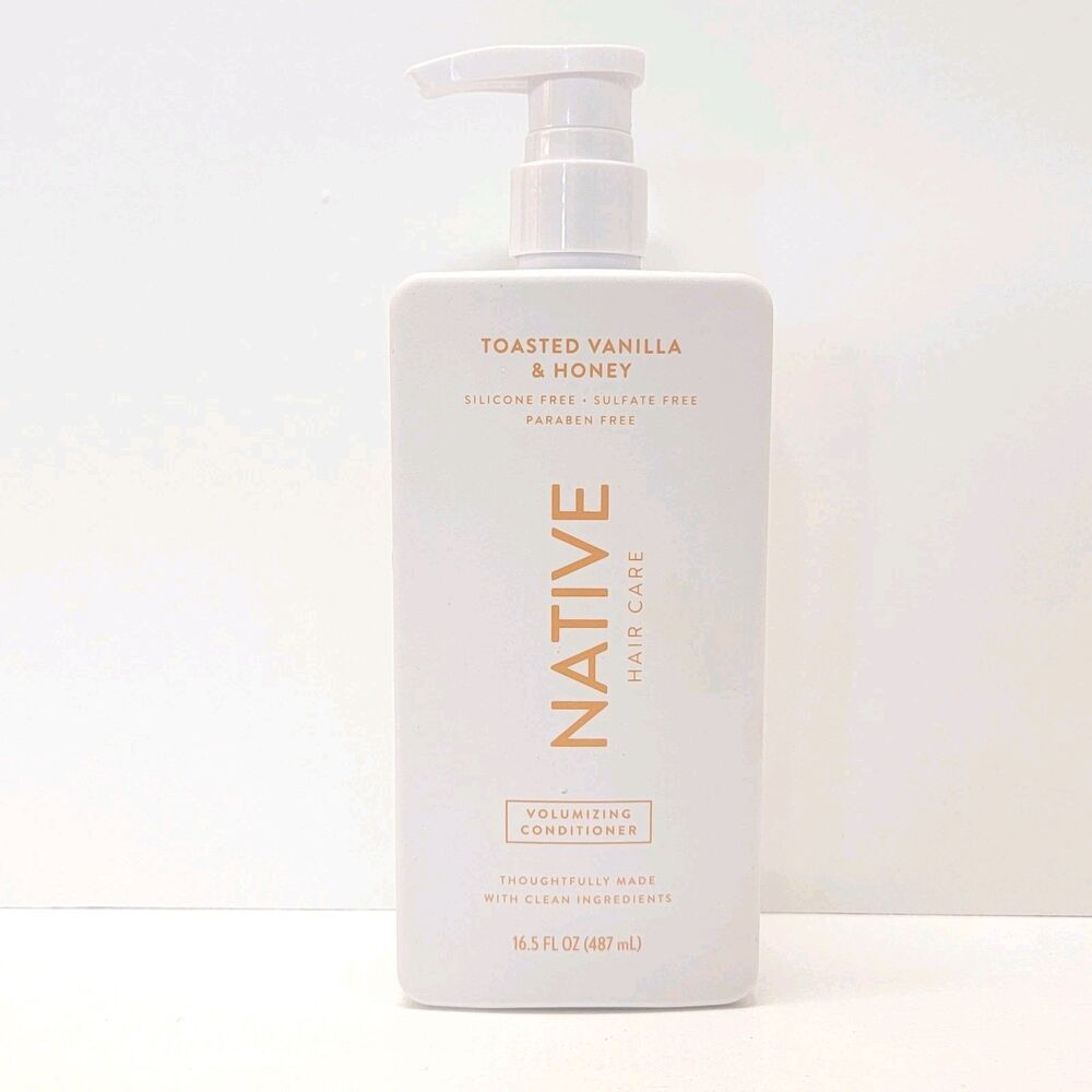 Native Volumizing Conditioner – Toasted Vanilla & Honey – 16.5 oz –Silicone Free
